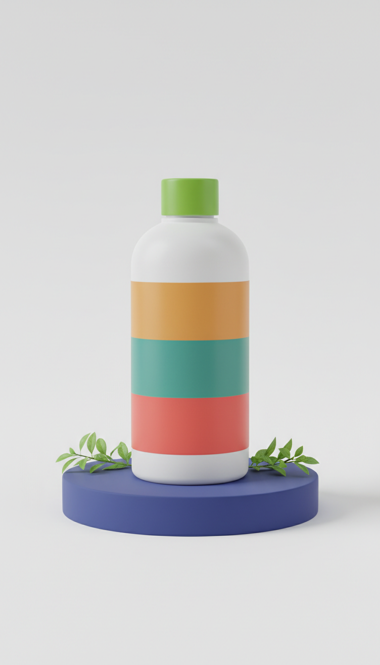 Bloom booster liquid fertilizer bottle